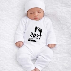 Congratulations Gift for New Mom Baby Bodysuits with Cap