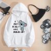 Cute White Koala Hoodie For Boys & Girls