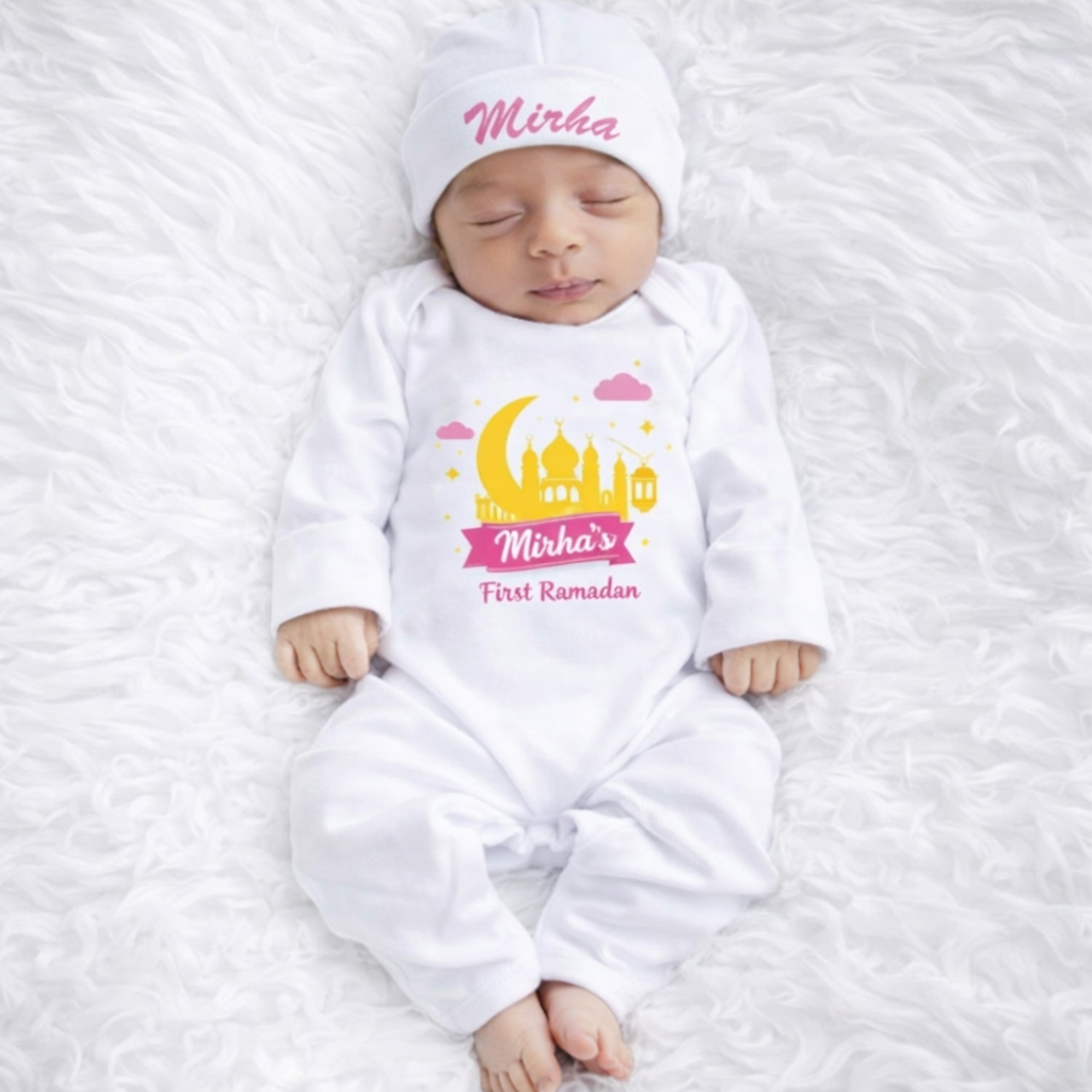 Personalised First Ramadan Romper - Image 2