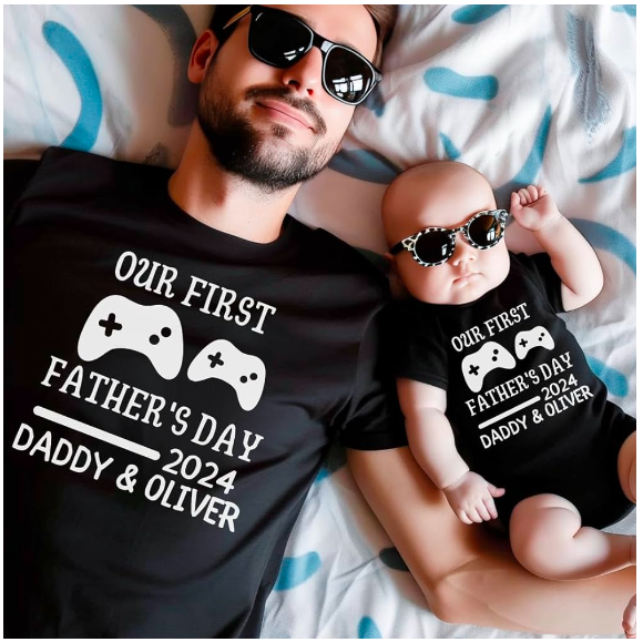 1st Father Day Onesie Shirt Deal for Baby Daddy Chotu Bazar