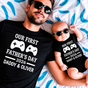 1st Father Day Onesie & Shirt Deal for Baby Daddy