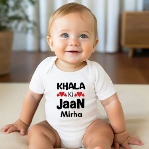 Custom Name Khala ki Jaan For Boy & Girl Romper