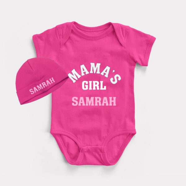 Custom Name Mama’s Boy or Girl Romper Online in Pakistan