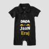 Custom Name Dada ki Jaan Blue Polo Romper For Boy & Girl Online in Pakistan