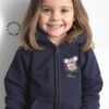 Girls Personalized Koala Full Zip Hoodie