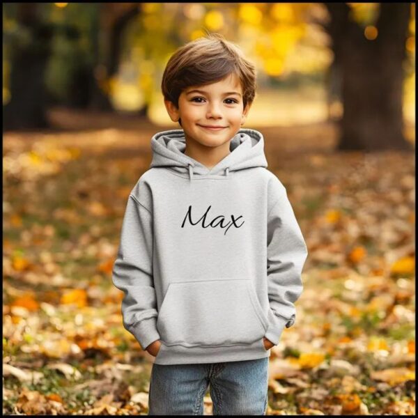 Personalized Kids Name Printed Hoodie