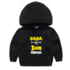 Baba ki Jan Hoodie Black