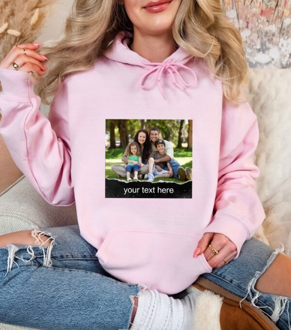 Personalized Family Photo Hoodie