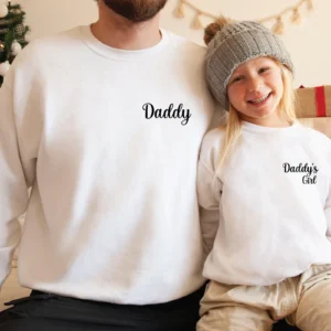 Daddy and Daddy's Girl Matching Sweatshirt