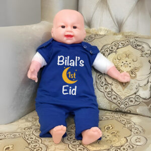 1st Eid Blue Romper online in Pakistan