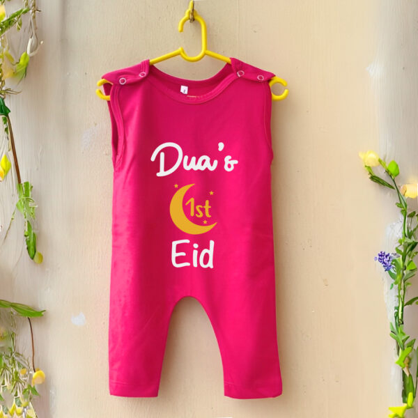 1st Eid Hot Pink Romper online in Pakistan