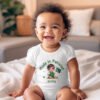Custom Name Azadi Day Onesie White