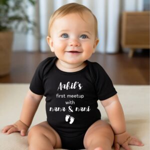 Custom Name First Meetup With Nana & Nani