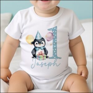Personalised First 1st Birthday Onesie