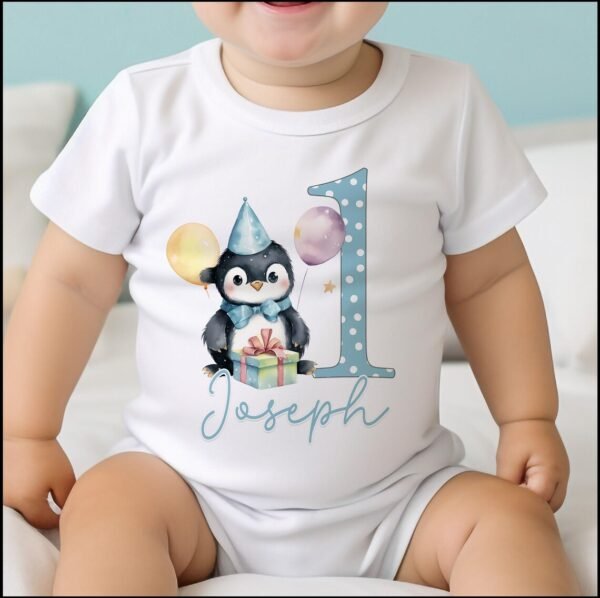 Personalised First 1st Birthday Onesie