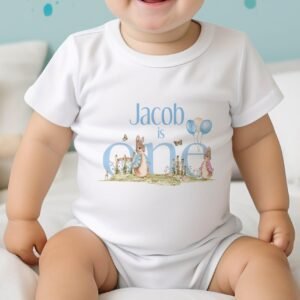 Personalised First Birthday One Romper.