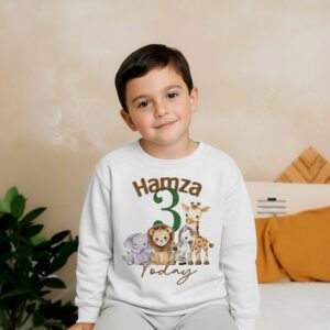 Personalised Safari Birthday Outfit