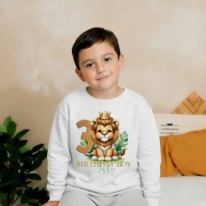Personalised Lion Birthday Outfit