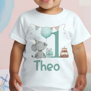 Personalised Boys Birthday T-Shirt