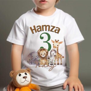 Alternative view of Personalised Safari Birthday Outfit