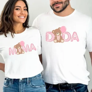 Custom Beary First Birthday Family Matching Shirt