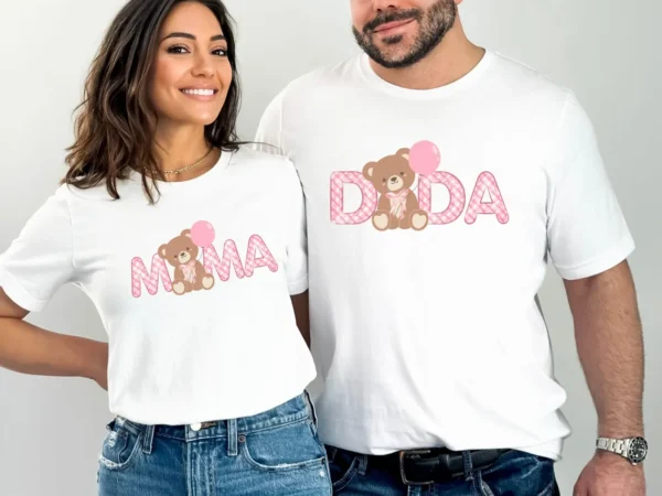 Custom Beary First Birthday Family Matching Shirt