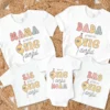 Customised Balloon First Birthday Family Matching Shirt