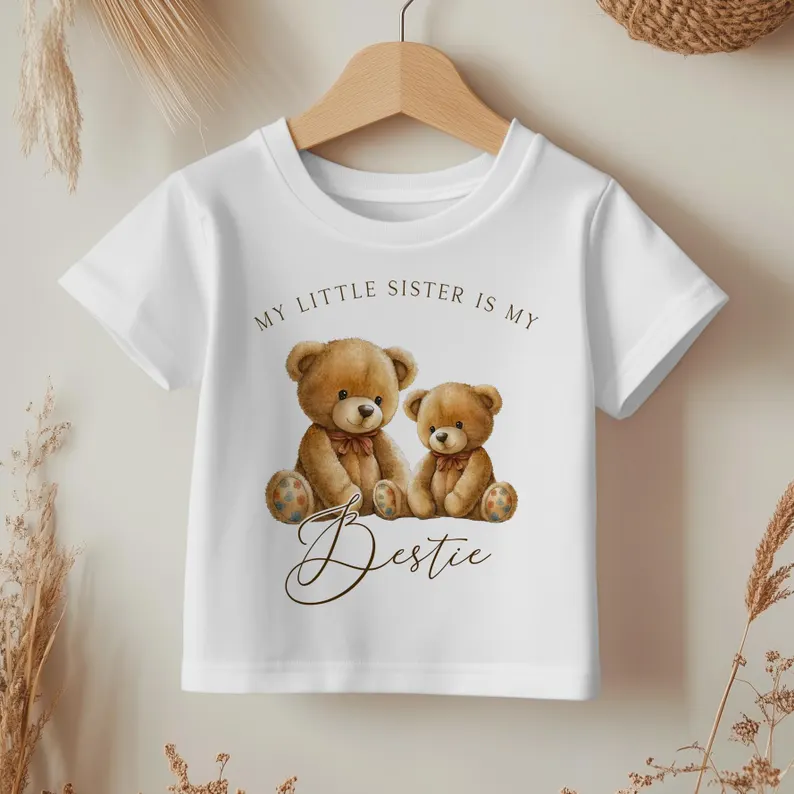 Teddy Best Friends Sibling Outfit - Image 2