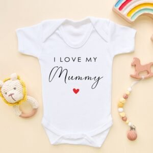Alternative view of I Love My Mummy Baby Outfit