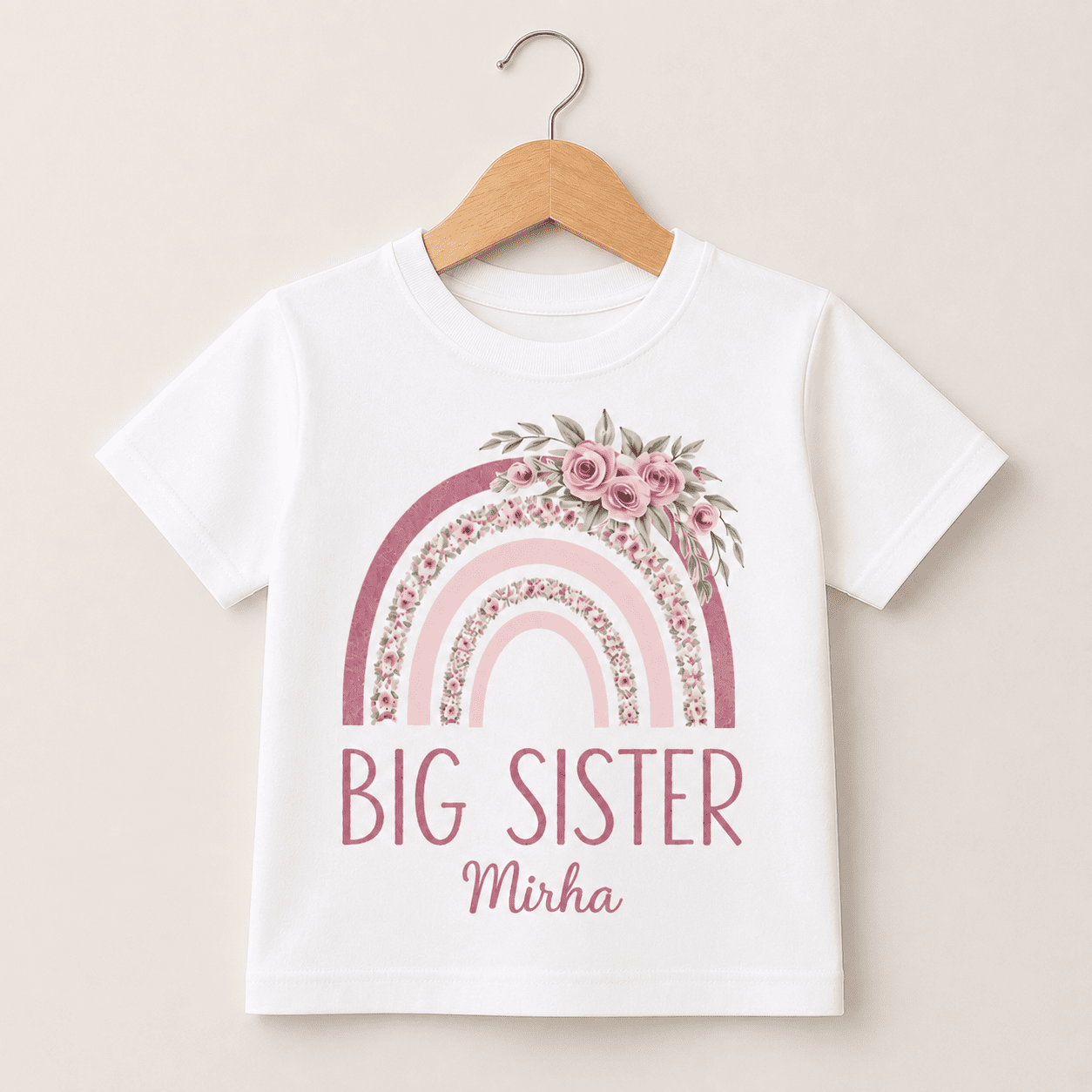 Big Sister & Lil Sister Personalized T-Shirts