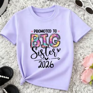 Alternative view of Promoted to Big Sister 2026 T-Shirt