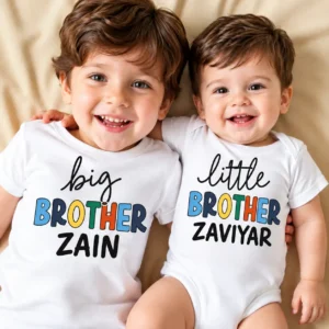 Brother Sister T-Shirt & Romper Deal - Image 5