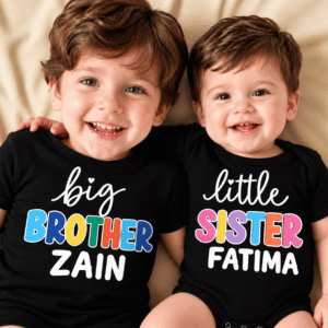 Brother Sister T-Shirt & Romper Deal - Image 4