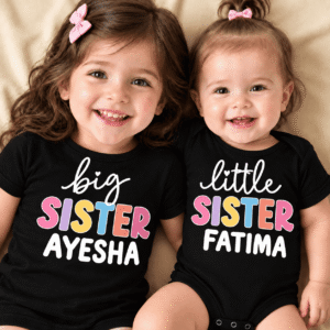 Alternative view of Brother Sister T-Shirt & Romper Deal