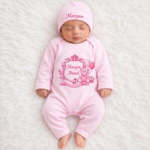 Alternative view of Royal Balloon Welcome First Day Full Body Romper