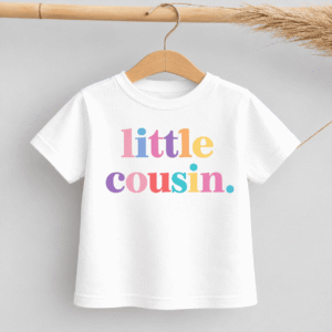 Multi Color Sister Brother Cousin Matching T-Shirts - Image 3