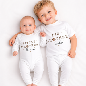 Little Brother & Big Brother Teddy Bear T-Shirt