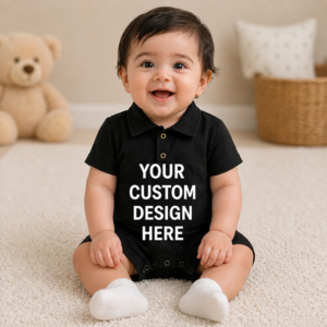 Custom Print Polo Romper