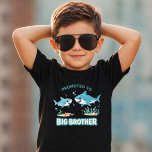 Alternative view of Promoted Big Brother Shark Theme T-Shirt