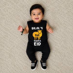 First Bakra Eid Romper with Name