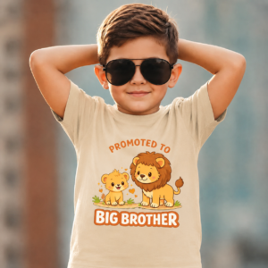 Promoted Big Brother Lion Theme T-Shirt
