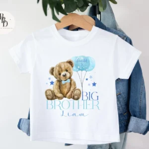 Alternative view of Promoted to Big Brother Teddy Bear T-Shirt