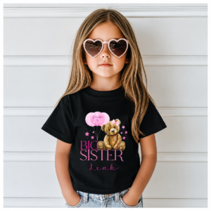 Promoted to Big Sister Teddy Bear T-Shirt