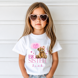 Alternative view of Promoted to Big Sister Teddy Bear T-Shirt