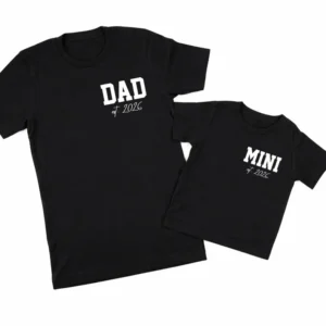 The “Dad & Mini” Matching Father’s Day T-Shirts Set
