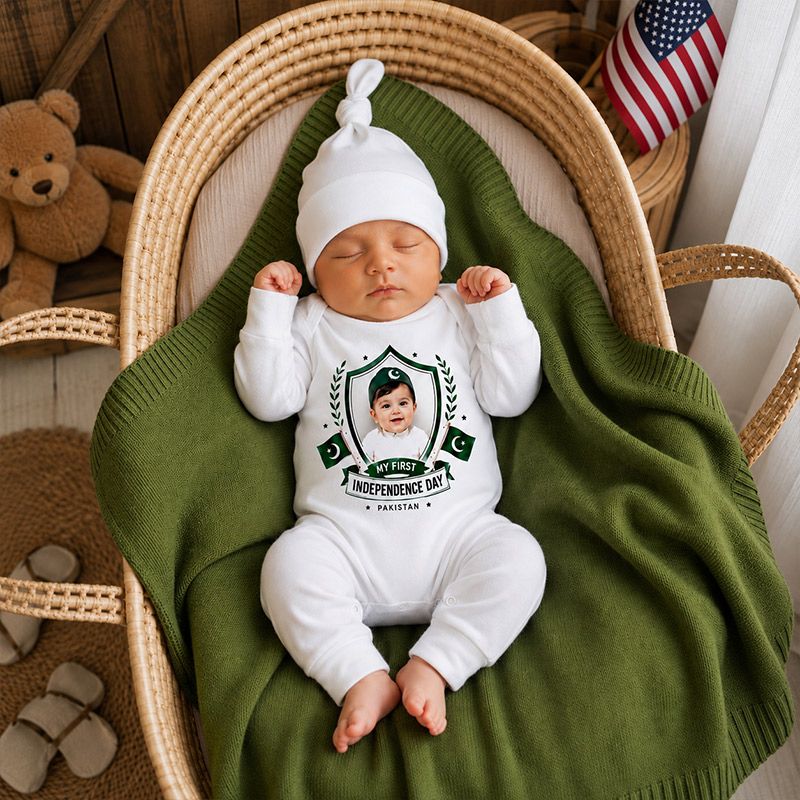 Custom Photo Azadi Full Body Romper