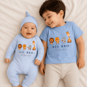 Lil Bro & Big Bro T-Shirt & Romper Deal