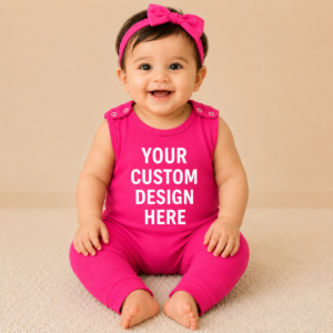 Alternative view of Design Your Own Print Dungaree Romper
