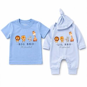 Lil Bro & Big Bro T-Shirt & Romper Deal