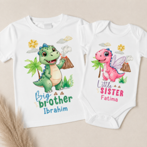 Big Brother Little Sister Dinosaur Set